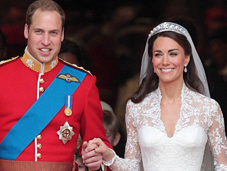 William e Kate e il loro anniversario diverso