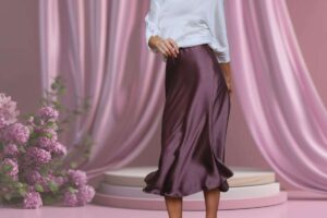 Cos'è e come indossare una satin midi skirt